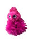 Fuchsia Color Monster Figured Plush Bagel Buckle - 3