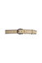 100% Genuine Leather, Black Nickel Buckle 4 Cm Suede Cream Women's Belt; Jeans, Sports Belt=an-byn-70.nickel - 7