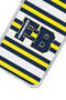 iPhone 14 Compatible Fenerbahçe College Striped Licensed Phone Case - 3