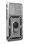 Samsung Galaxy A52 Case Pars Lens Ring Silicone - Silver Gnzrz - 2