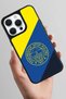 iPhone 15 Pro Max Compatible Fenerbahçe Flag Mono Crest Licensed Phone Case - 4