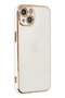 iPhone 14 Case Volet Silicone - White Drstr