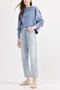 Women's Leather Bone Buckle Loafer - 3