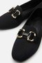 Black Women's Loafer Shoes 01Ayy 307870 A100 - 6