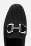 Black Women's Loafer Shoes 01Ayy 307870 A100 - 7