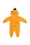 Unisex Fleece Yellow Hooded Fish Plush Welsoft Jumpsuit - 4