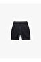 Women's Denim&Canvas Shorts 5Sal40289Md Black - 5