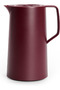 ​Emsa Motiva Vacuum Jug, 1L, Wine Red – Nordic Design, Quick Press Closure, 12h Hot & 24h Cold