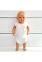 White Strap Snap-Snap Badi Bodysuit - 5