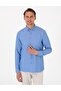 Blue Oxford Slim Fit Easy-Iron Shirt 50306996 -Vr036