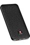 10000mAh Slim Power Bank (Cable Included) -20W PD Fast Charge, USB-C/USB-A,LED,Overcharge Safe–Black