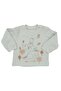 Baby Boy Water Green Elephant Embroidered Bib Waffle Set of 3 - 6