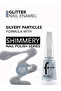 GLITTER FGNE NEW-38 HOLOGRAPHIC SILVER - 4
