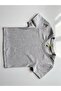 Bisiklet Yaka Crop T-shirt - Yazlık Basic Model - 3