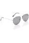 Polarized Sunglasses Silver Frame G15 Mirror Lens 56mm - LC1205C03 - 4