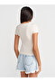 31838 Button Short Sleeve Top-Stone - 2