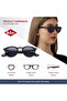 Polarized Sunglasses Grey Frame Black Mirror Lens 48mm - LC1216C01 - 8