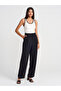 10745 Thick Strap Ribbed Contrast Thin Knitwear Blouse-B.-Black - 4