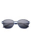 Polarized Sunglasses Dark Blue Frame Grey Mirror Lens 55mm - LC1207C03 - 4