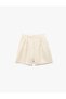 Modal Blended Cupro Fabric Bermuda Shorts with Pockets - 3