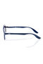 Polarized Sunglasses Matte Blue Frame Gradient Grey Mirror Lens 51mm - LC1211C03 - 3