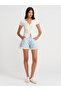 31838 Button Short Sleeve Top-Stone - 4