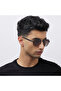 Polarized Sunglasses Grey Frame Gradient Brown Mirror Lens 60mm - LC1201C03 - 7