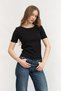 Steffi Ss T-Shirt Women Black T-Shirt V5Ri04Kclh0-Jblk - 2