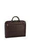 Brown Leather Briefcase 239 4