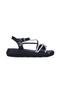صندل مسطح للسيدات من By5 Moonlight Black Stone