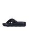 1756 Voga Black Women's Flat Slippers - 2