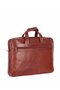 Laptop Briefcase Leather Bag - Tan 246 63 - 3