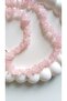 Pink Quartz Necklace and Earrings - 3