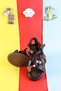 Girl Boy Child Velcro Bead Flower Detail Flexible Sole Durable Sports Sandals Slippers - 3