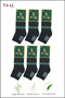 6 Pairs of Men's Bamboo Booties Seamless Gift Boxed Socks - 4