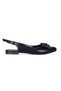 R11 Renesme Black Bow Women's Ballerina Shoes