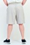Men Sportswear Fit Brand Logo Training Shorts, Stone - 3