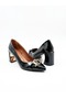 Women's Genuine Leather Heeled Shoes - 3