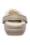Saboti classic lined clog - mushroom/bone - 6