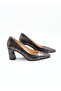 Women's Genuine Leather Heeled Shoes - 2