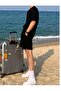 MEN'S BLACK SHORTS - 2