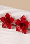 Metal Big Flower Earrings - 3