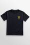 Unisex Navy Blue T-Shirt Kobe Bryant Los Angeles No 8 Basketball Minimal Front Printed T-Shirt