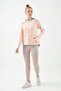 Slimfit Women's Hooded Peach Tracktop - 4