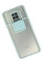 Xiaomi Redmi Note 9 Pro Case Palm Frosted Camera Sliding Silicone - Turquoise 1495029709 - 2