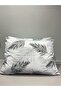 Gray Feather Pattern Pillow Case 2 Pcs 50X70
