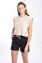 Regular Women's Black Shorts - 3