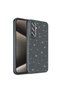 Galaxy A56 Case with Camera Protection Silvery Glitter Luxury Silicone - 4