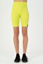 Biker Women's Neon Green Shorts