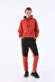 Oversized Women's Hooded Tile Sweatshirt - 4